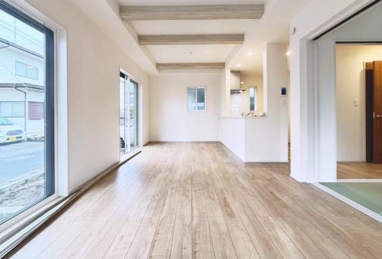 相模原市中央区上溝の新築戸建てのダイニングの写真