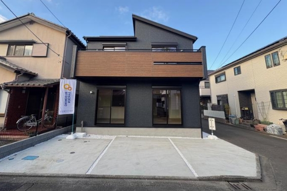 相模原市中央区上溝の新築戸建ての外観の写真