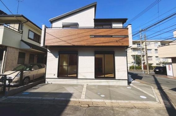 相模原市中央区上溝の新築戸建ての外観の写真
