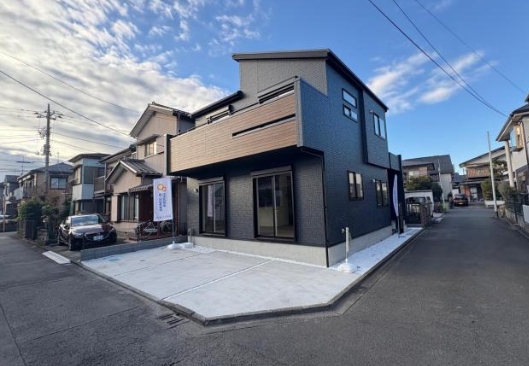 相模原市中央区上溝の新築戸建ての外観の写真