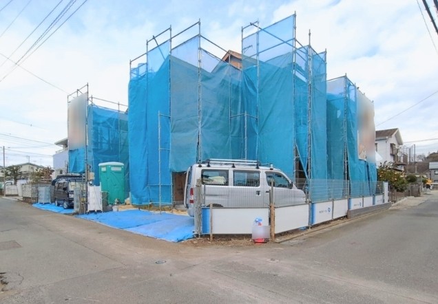 相模原市中央区上溝の新築戸建て2号棟の外観の写真