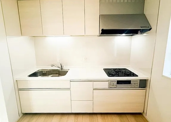 相模原市中央区上溝の新築戸建て5号棟のキッチンの写真