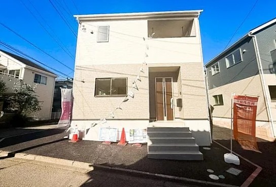 相模原市中央区上溝の新築戸建て6号棟の外観の写真