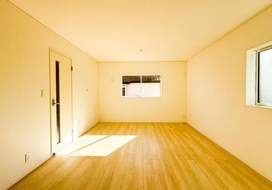 相模原市中央区上溝の新築戸建て6号棟のリビングの写真