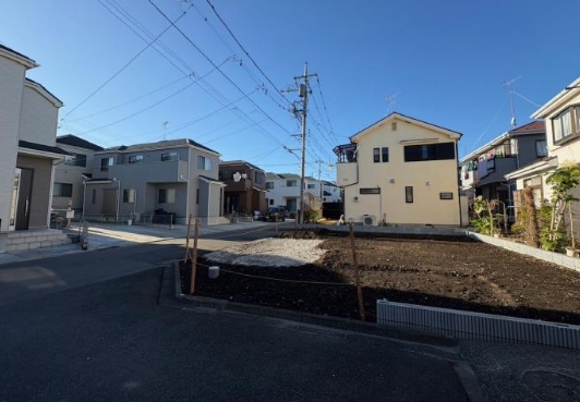 相模原市中央区上矢部2丁目の新築戸建ての外観の写真