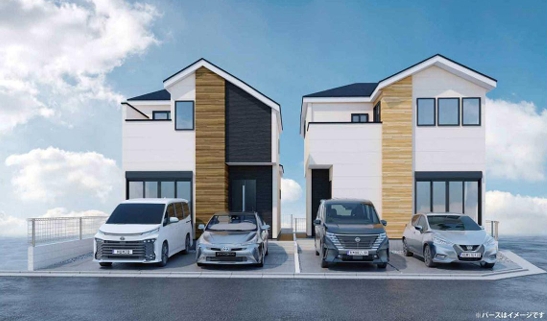 相模原市中央区宮下本町１丁目の新築戸建て1号棟の外観の写真