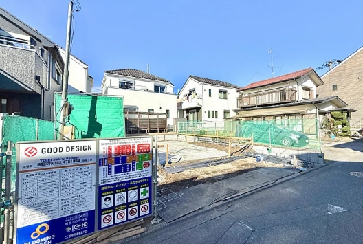 相模原市中央区並木4丁目の新築戸建ての外観の写真