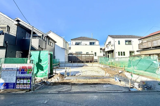 相模原市中央区並木4丁目の新築戸建ての外観の写真