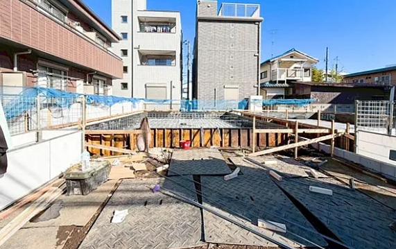 相模原市中央区小山1丁目の新築戸建て1号棟の外観の写真