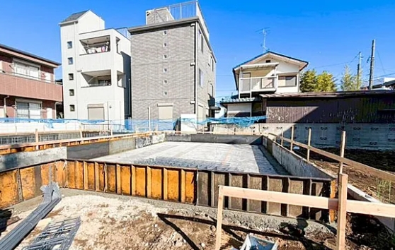 相模原市中央区小山1丁目の新築戸建て2号棟の外観の写真