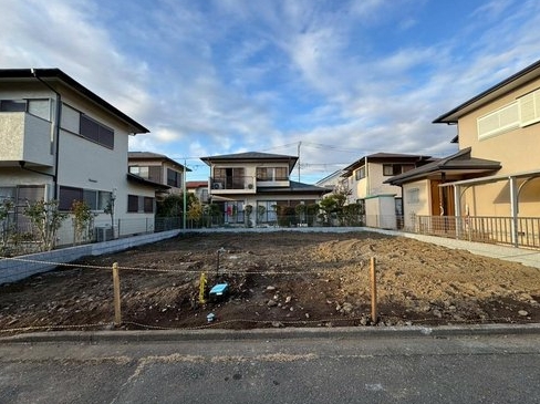 相模原市中央区水郷田名3丁目の新築戸建ての外観の写真