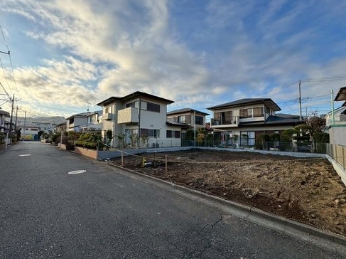 相模原市中央区水郷田名3丁目の新築戸建ての外観の写真