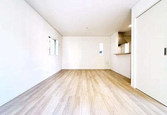 相模原市中央区田名の新築戸建て1号棟のダイニングの写真