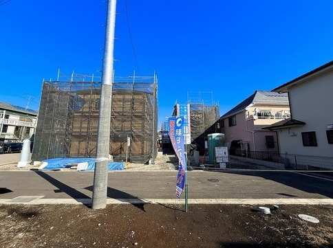 相模原市中央区田名の新築戸建て1号棟の外観の写真
