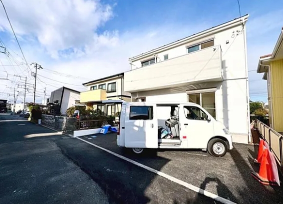 相模原市中央区田名の新築戸建て2号棟の外観の写真