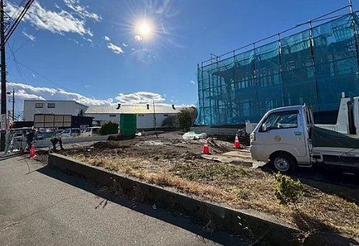 相模原市中央区田名の新築戸建て2号棟の外観の写真