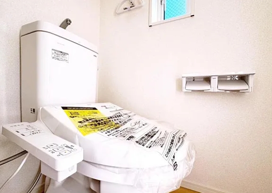 相模原市中央区田名の新築戸建て2号棟のトイレ1Fの写真