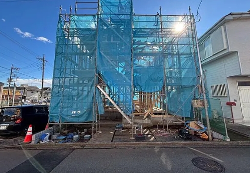 相模原市中央区田名の新築戸建て4号棟の外観の写真