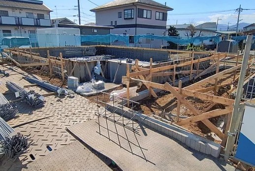 相模原市中央区田名の新築戸建て5号棟の外観の写真