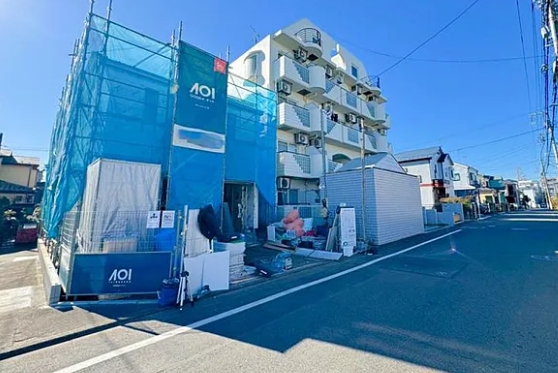 相模原市中央区横山2丁目の新築戸建ての外観の写真