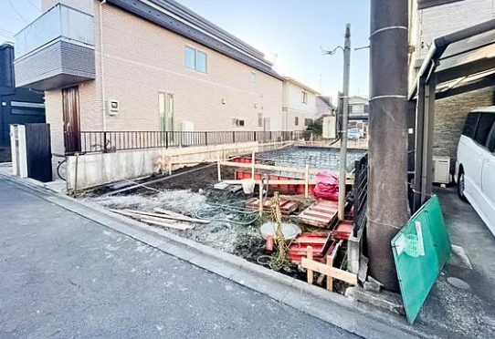 相模原市中央区陽光台4丁目の新築戸建ての外観の写真