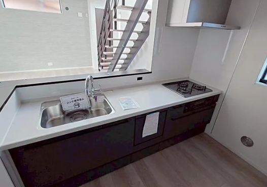 相模原市緑区相原1丁目の新築戸建て1号棟のキッチンの写真