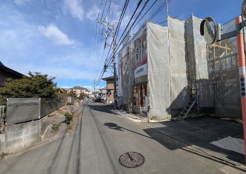 相模原市緑区上九沢の新築戸建ての外観の写真