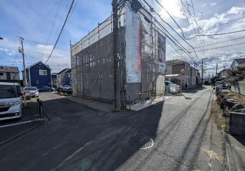 相模原市緑区上九沢の新築戸建ての外観の写真