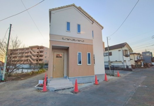 相模原市緑区二本松1丁目の新築戸建ての外観の写真