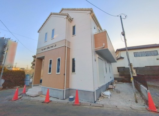 相模原市緑区二本松1丁目の新築戸建ての外観の写真