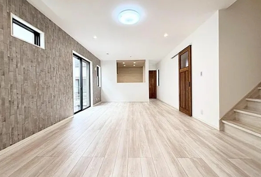 相模原市緑区二本松2丁目の新築戸建て1号棟のダイニングの写真