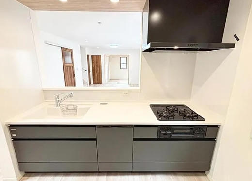 相模原市緑区二本松2丁目の新築戸建て1号棟のキッチンの写真