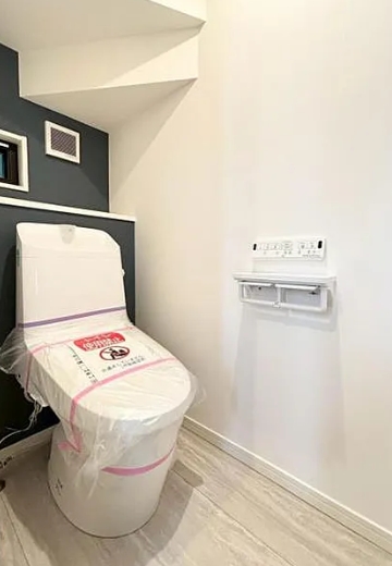 相模原市緑区二本松2丁目の新築戸建て1号棟のトイレ1Fの写真