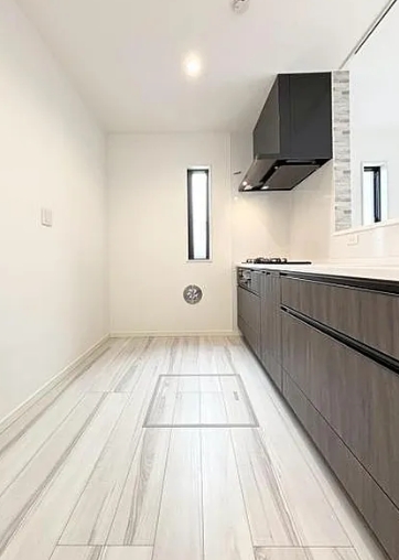 相模原市緑区二本松2丁目の新築戸建て2号棟のキッチンの写真