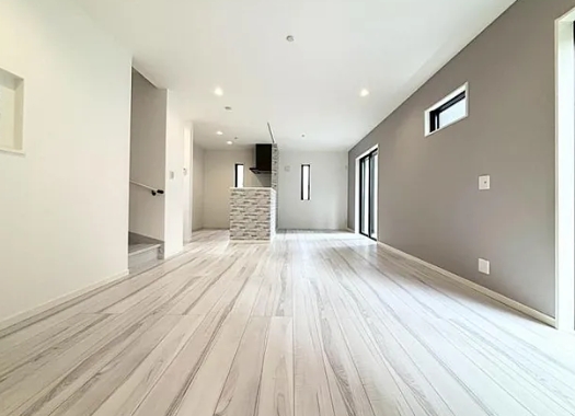 相模原市緑区二本松2丁目の新築戸建て2号棟のリビングの写真