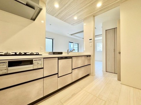 相模原市緑区西橋本3丁目の新築戸建てのキッチンの写真