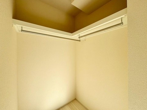 相模原市緑区西橋本3丁目の新築戸建てのウォークインクローゼットの写真