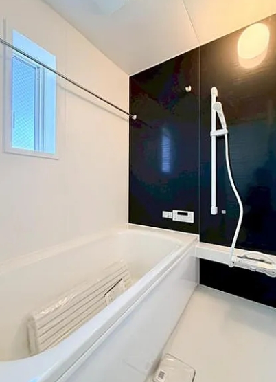 相模原市緑区下九沢の新築戸建て2号棟のバスルームの写真