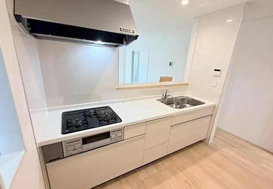 相模原市緑区下九沢の新築戸建て2号棟のキッチンの写真