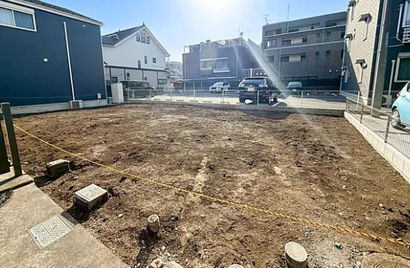 相模原市南区新磯野1丁目の新築戸建ての外観の写真