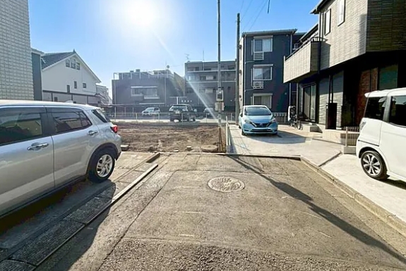 相模原市南区新磯野1丁目の新築戸建ての外観の写真