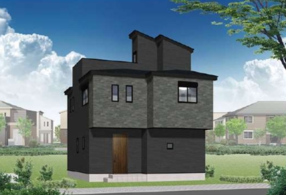 相模原市南区新磯野1丁目の新築戸建ての外観の写真