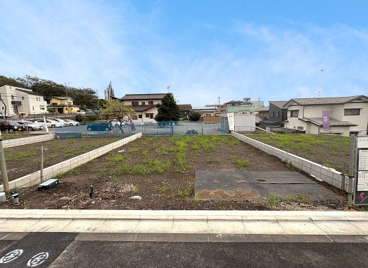 相模原市中央区上溝の新築戸建て5号棟の外観の写真