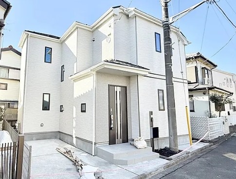 相模原市南区東大沼1丁目の新築戸建ての外観の写真