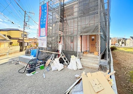 相模原市南区磯部の新築戸建て1号棟の外観の写真