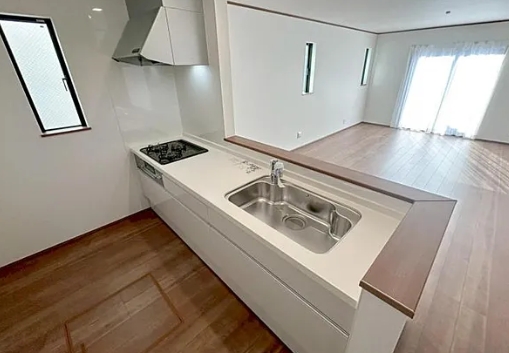 相模原市南区上鶴間1丁目の新築戸建てA号棟のキッチンの写真