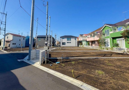 相模原市南区上鶴間本町9丁目の新築戸建て3号棟の外観の写真