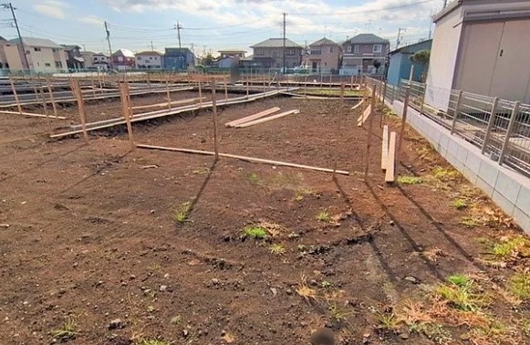 相模原市南区西大沼3丁目の新築戸建てA号棟の外観の写真