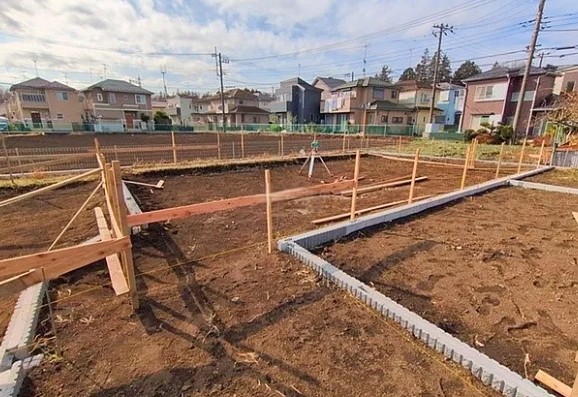 相模原市南区西大沼3丁目の新築戸建てC号棟の外観の写真