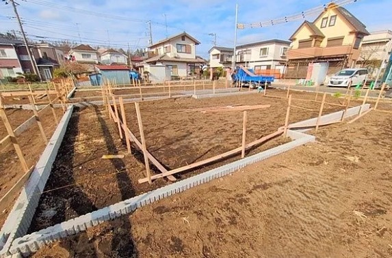 相模原市南区西大沼3丁目の新築戸建てD号棟の外観の写真
